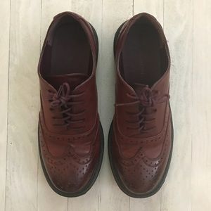 Primark Burgundy Oxfords